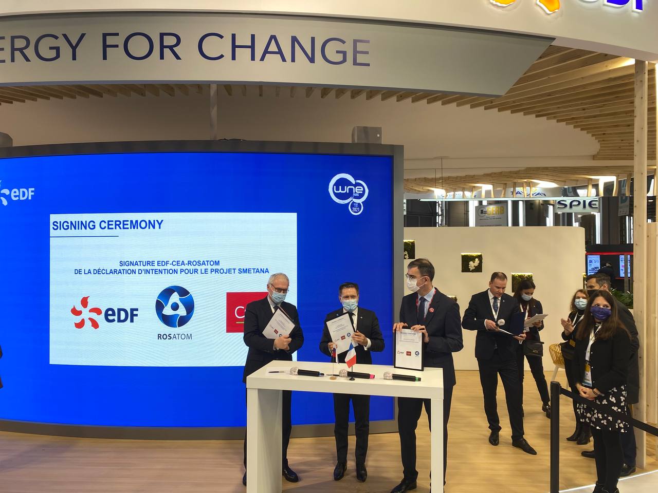 ROSATOM, CEA and EDF join R&D efforts to demonstrate recyclability of spent MOX fuel