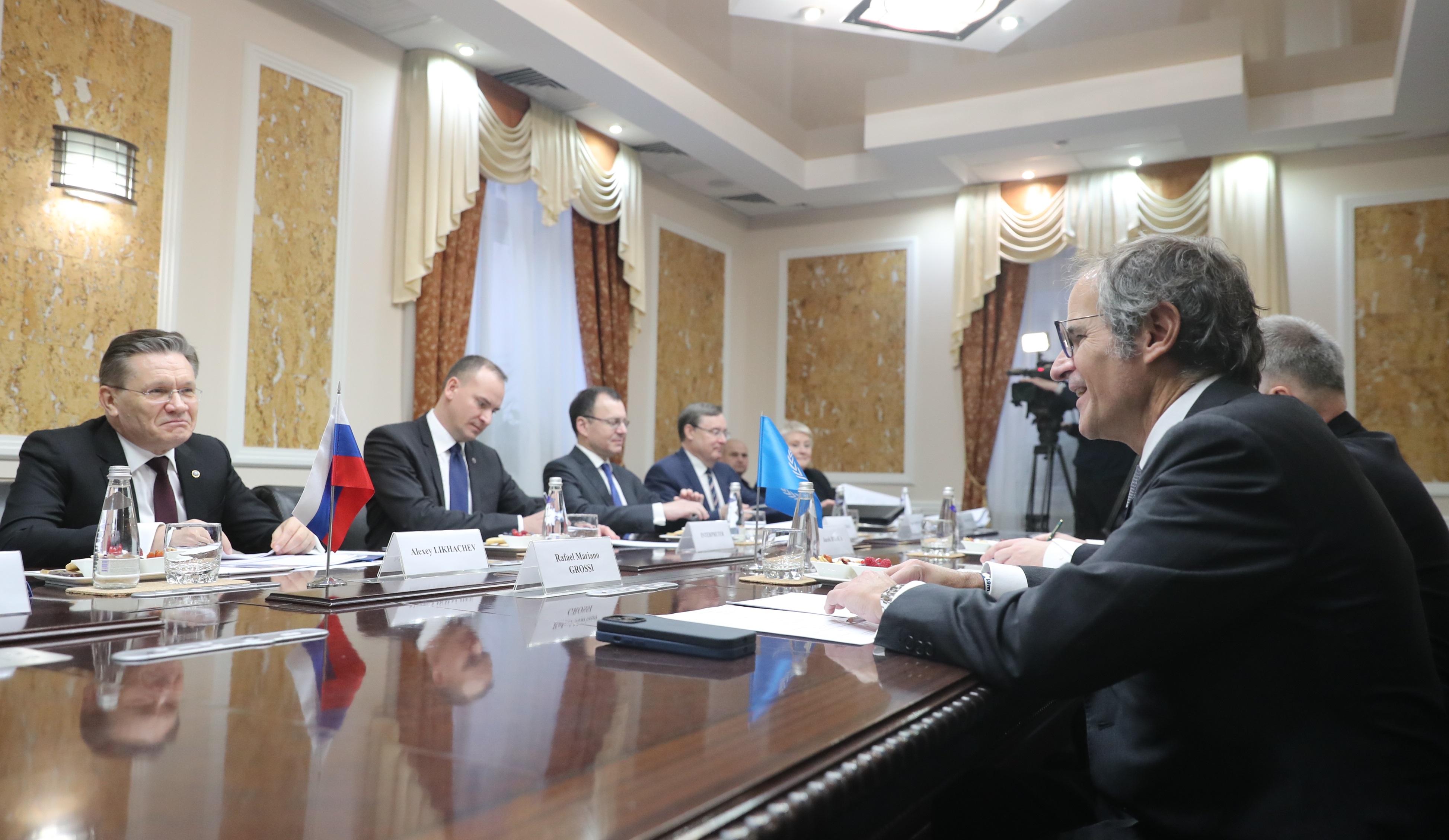 Russia-IAEA Consultations on Zaporozhye NPP Safety Zone Held in Moscow