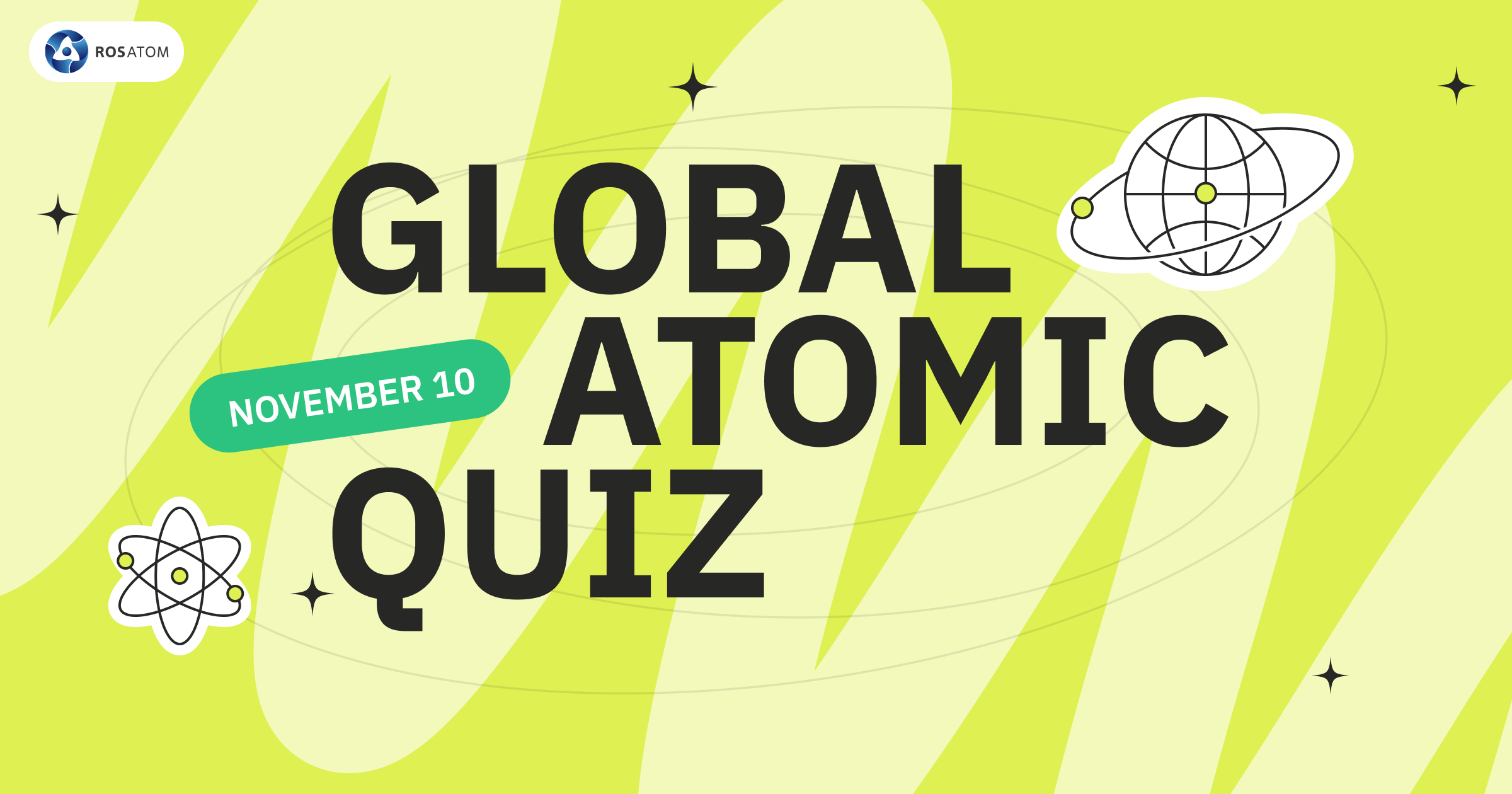 ROSATOM Launches Global Atomic Quiz Celebrating World Science Day on 10 November