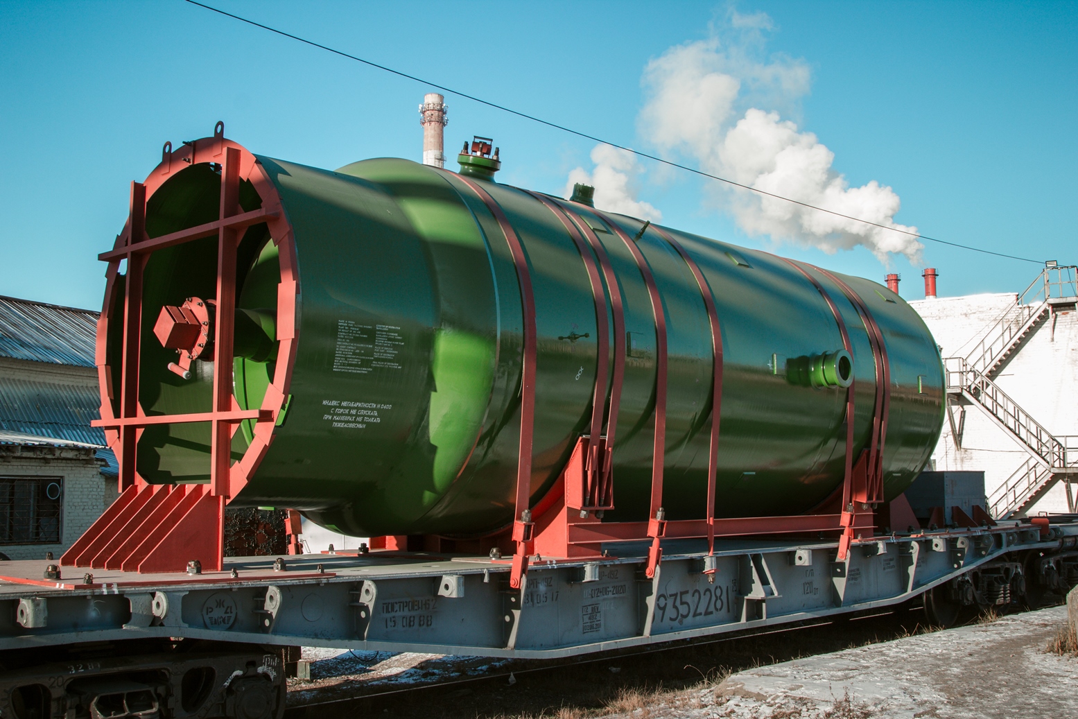 ZIO-Podolsk has shipped the ECCS Tanks for Roopur NPP
