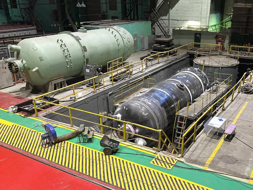 Izhora Branch, AEM-Technologies, JSC has carried out hydraulic tests of the pressurizer for Kudankulam NPP 